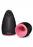 Zolo Warming Dome Pulsating Male Stimulator With Warming Function Waterproof