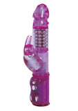 Vibrador de conejo Minx Bunny Glow de 5 pulgadas color morado