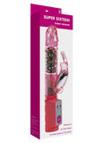 Minx Super Sixteen Rabbit Vibrator Waterproof  Pink 5 Inches