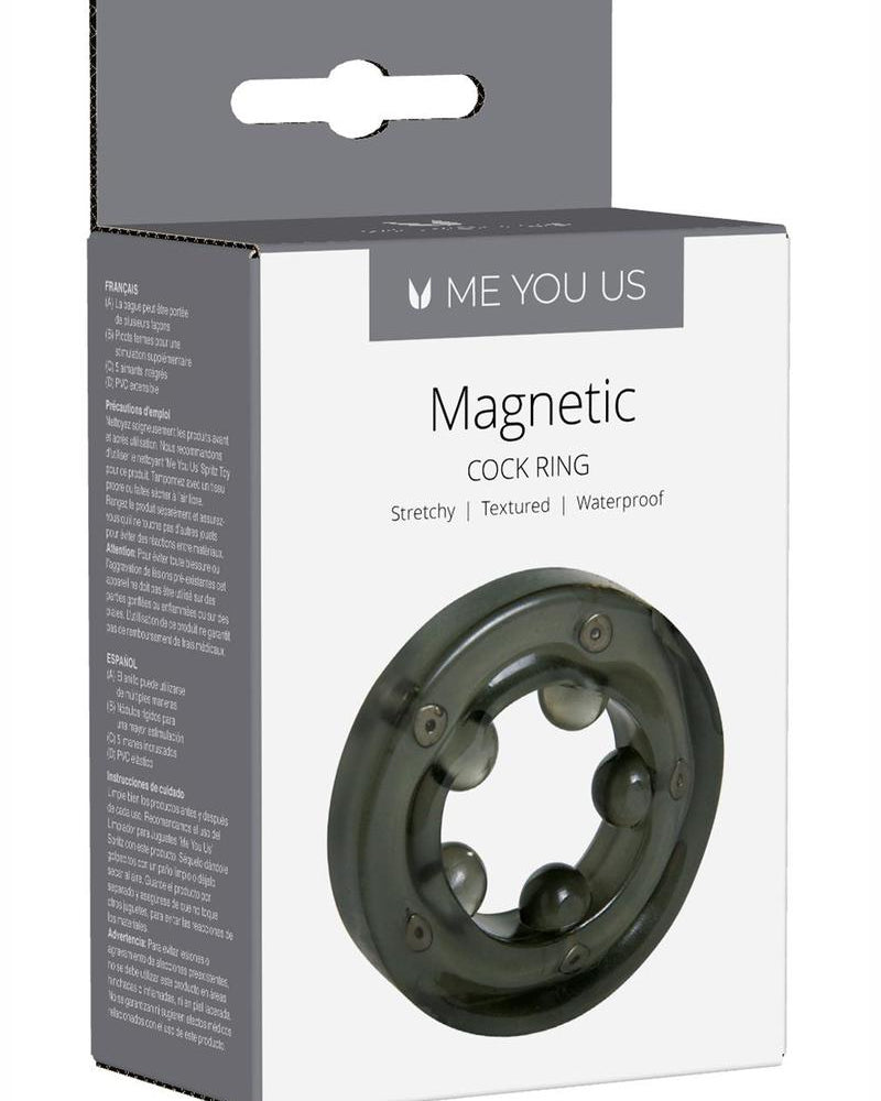 Anillo magnético para el pene Linx resistente al agua, color negro