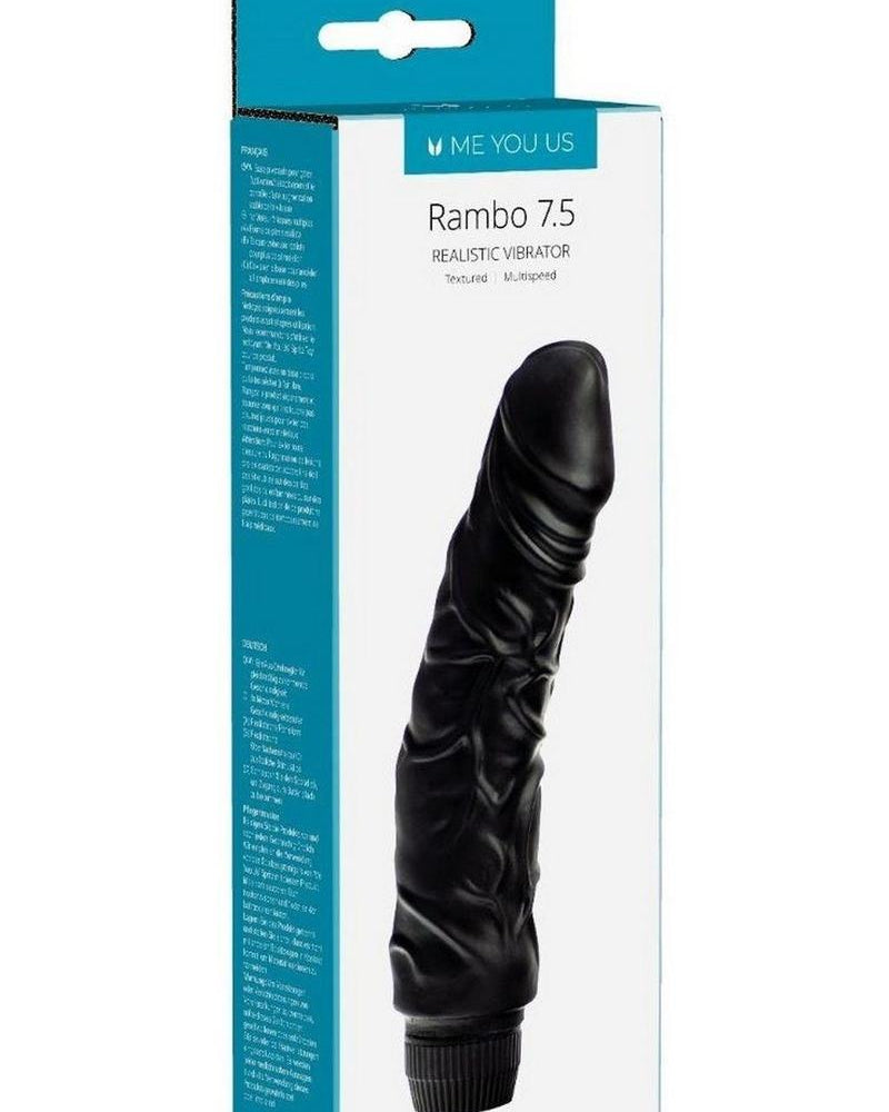 Kinx Rambo 7.5 Realistic Vibe Black 7.5 Inches