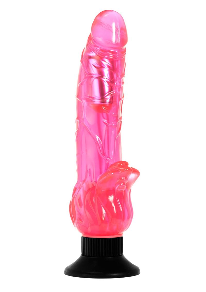 Vibrador realista Kinx Mounty 6 resistente al agua, color rosa, 6 pulgadas