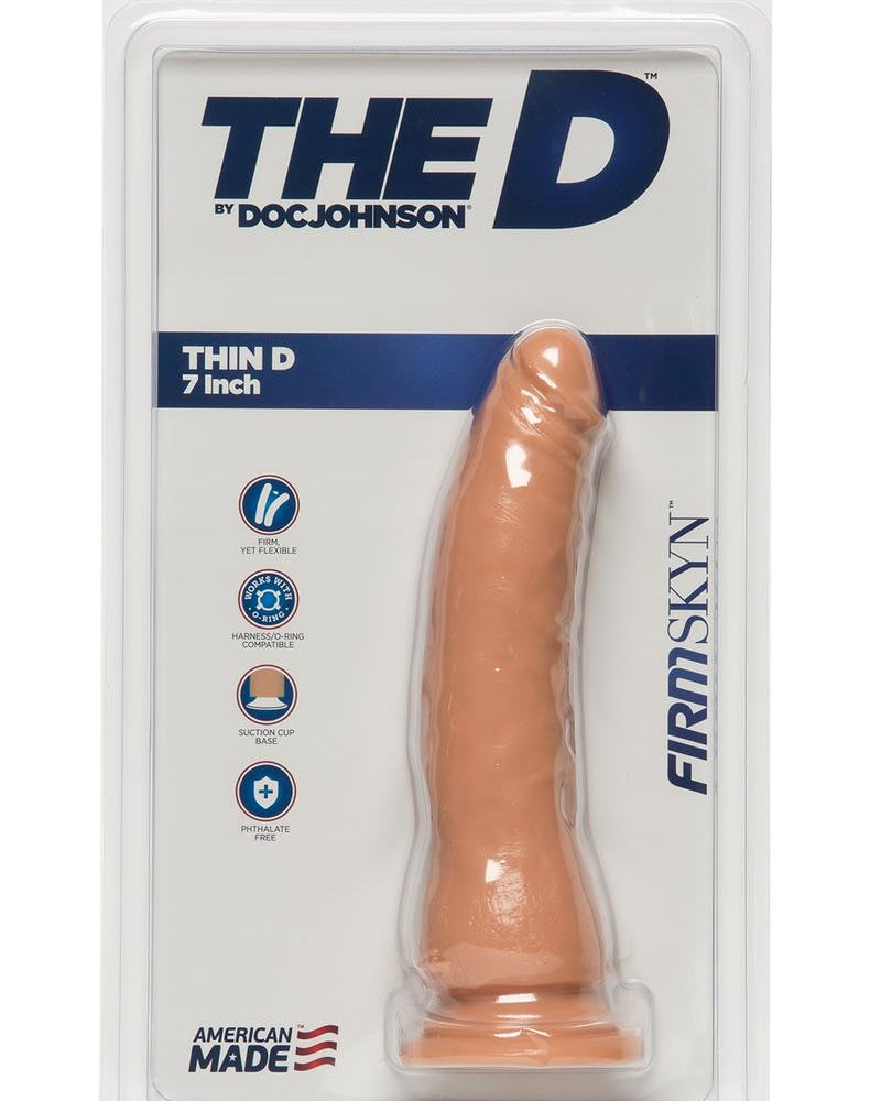 El D Thin D Firmskyn Vanilla de 7 pulgadas
