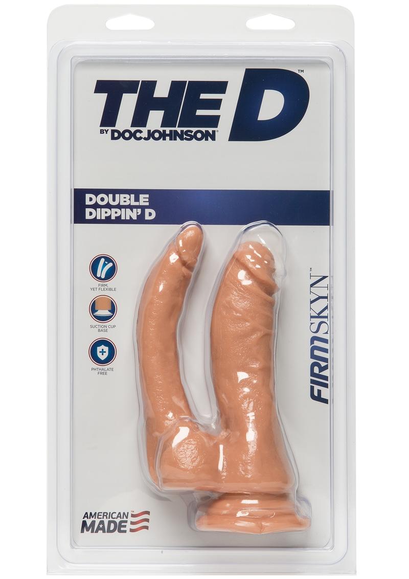 The D Double Dippin` D FirmSkyn Vanilla 5 Inches