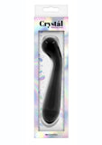 Crystal Glass G-spot Wand Charcoal