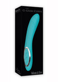 Adam and Eve - The G-Gasm Curve Vibrator Waterproof -  Blue