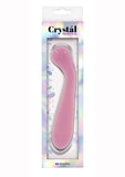 Crystal Glass G-spot Wand Pink