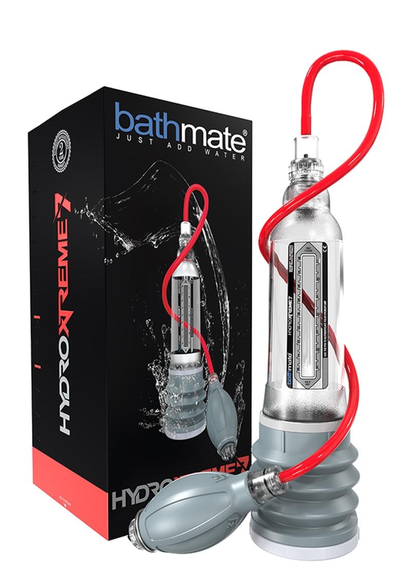 Bathmate Hydroxtreme7 Penis Pump Waterproof Clear