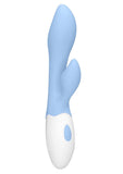 Loveline Sunset G-Spot Vibrator Silicone Rechargeable Waterproof Light Blue