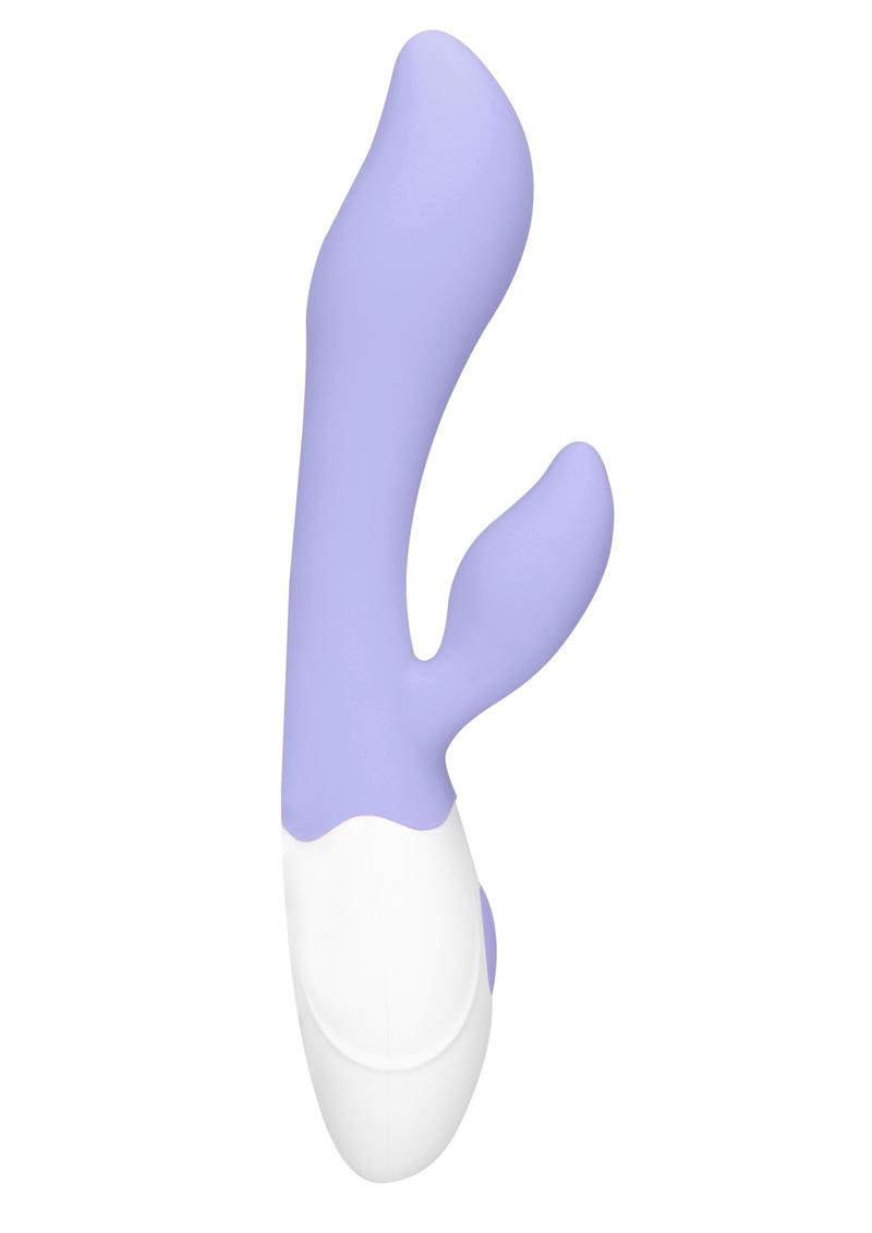 Loveline Sunset G-Spot Vibrator Silicone Rechargeable Waterproof Purple