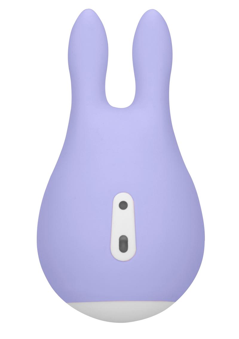 Loveline Sugar Bunny Clitoral Stimulator Silicone Rechargeable Waterproof Purple