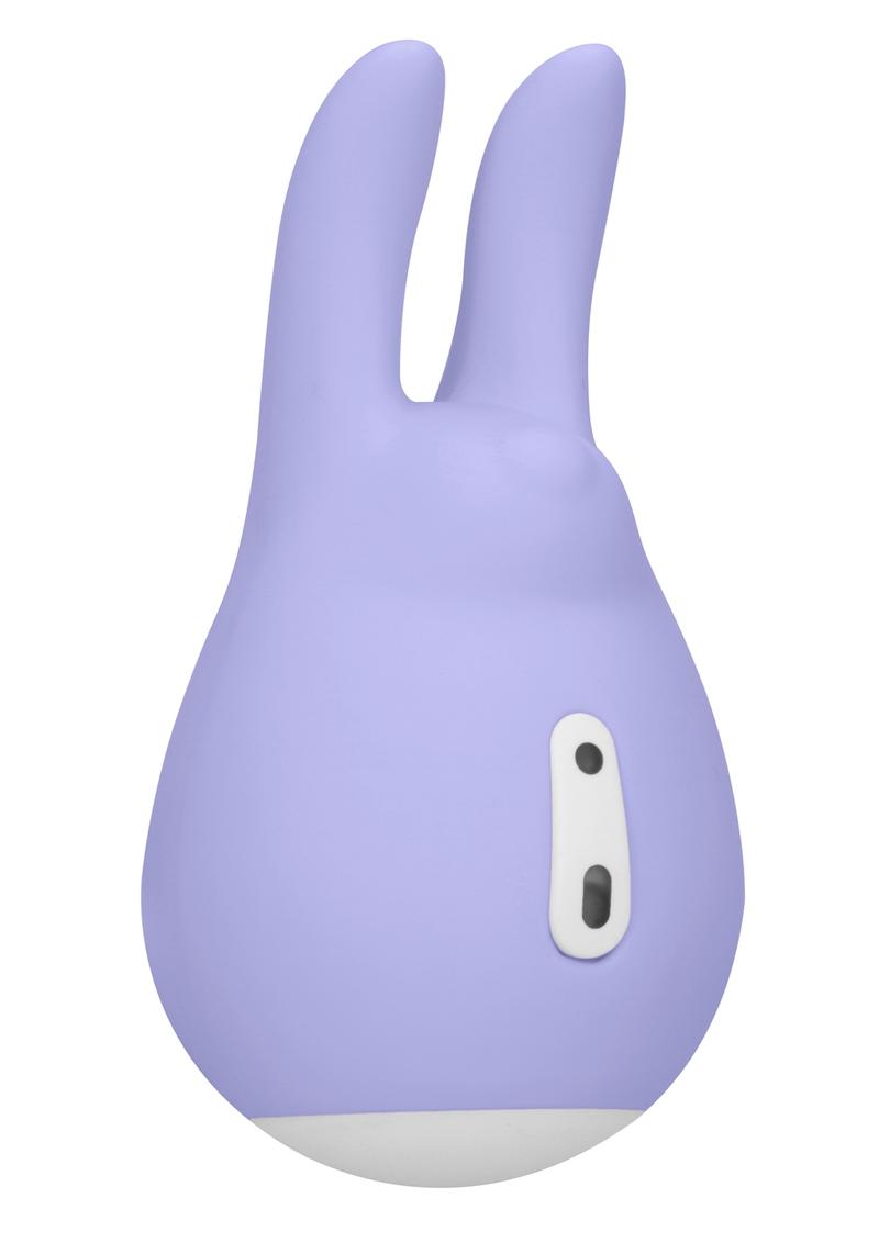Loveline Love Bunny Clitoral Stimulator Silicone Rechargeable Waterproof Purple