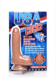 Usa Cocks Ameriskin Dildo 7 Tan