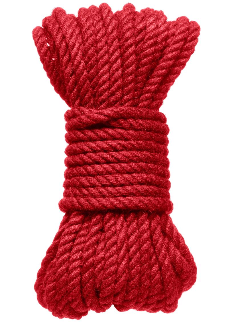 Kink Hogtied Bind And Tie 6mm 30` Red