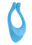Satisfyer Partner Multifun 1 Silicone Singles Or Partner Vibrator USB Rechargeable Waterproof Blue