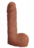 Pene de piel auténtica natural para chorros, n.° 1, resistente al agua, color marrón, 6 pulgadas