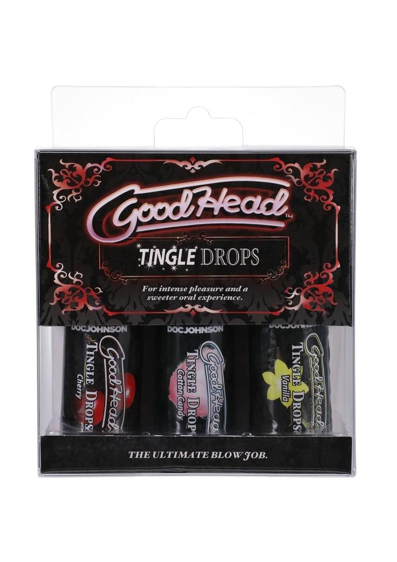 Gotas Tingle de GoodHead, sabores variados, 3 unidades por paquete