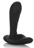 Tapón anal de silicona recargable por USB con bola cónica Eclipse, resistente al agua, color negro, 4 pulgadas