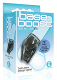 The 9`s Base Boost Cock and Ball Sleeve Waterproof Cockring Black