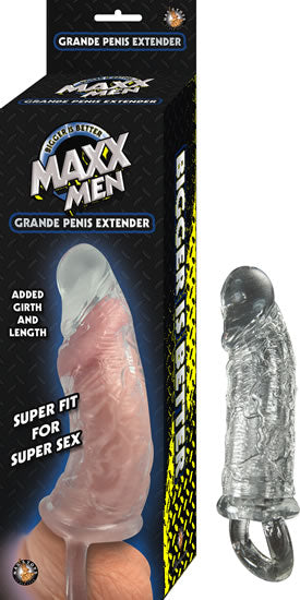 "Maxx Men Grande Penis Sleeve - Clear NW2661"