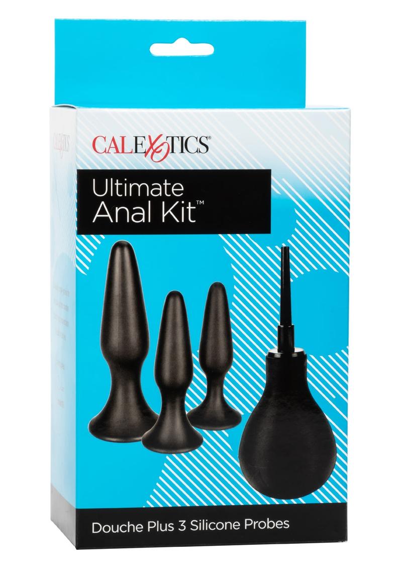 Ultimate Anal Kit Silicone Black