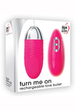 Adam and Eve  -Turn Me On Love Bullet Wireless Remote Control Waterproof - Pink