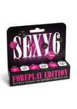 Juego de dados Sexy 6 Foreplay Edition