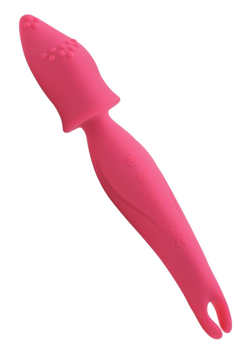 Masajeador 2 en 1 Wand Ess Dual Diva rosa