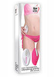 Adam and Eve - Eve`s Vibrating Panty With Remote - Pink