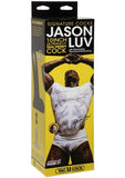 Jason Luv Ultraskyn Dual Density Realistic Cock Black 10 Inch