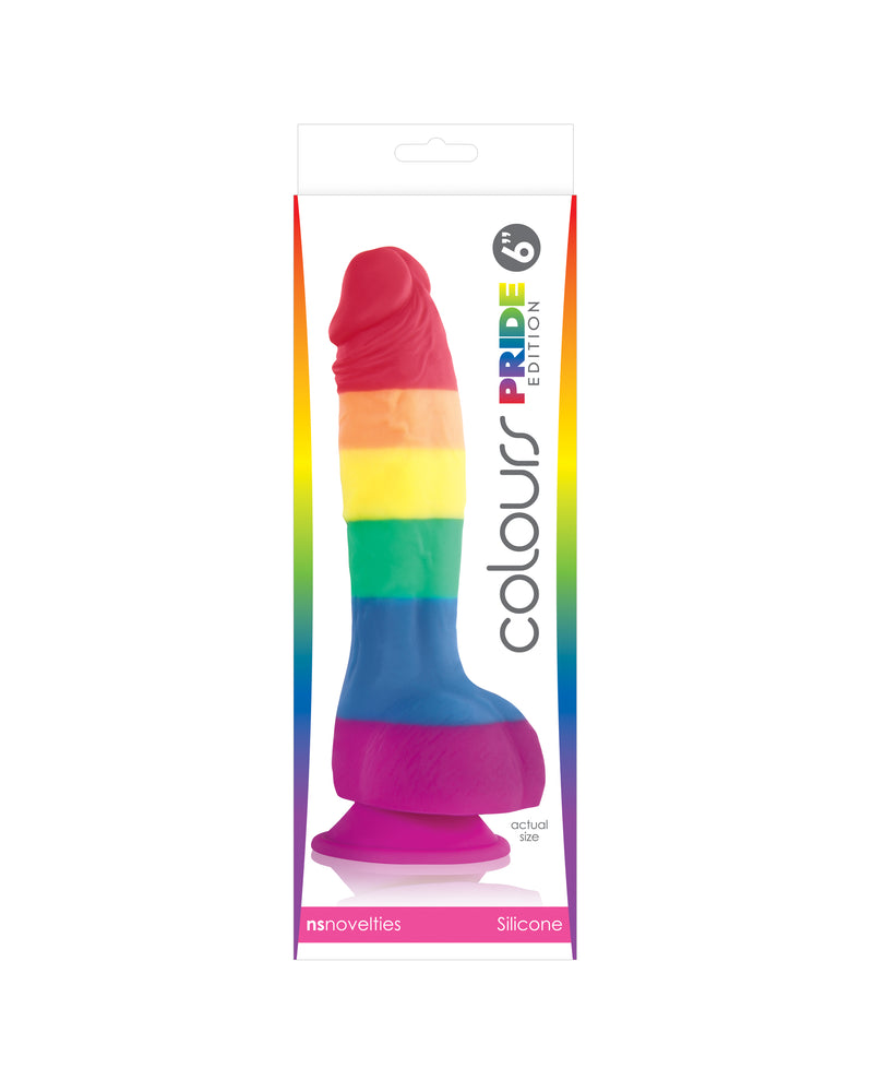 Colours Pride Edition - 6 Inch Dong - Rainbow