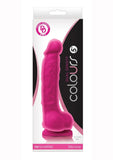 Colours Dual Density 5 Dildo Non Vibrating  Pink