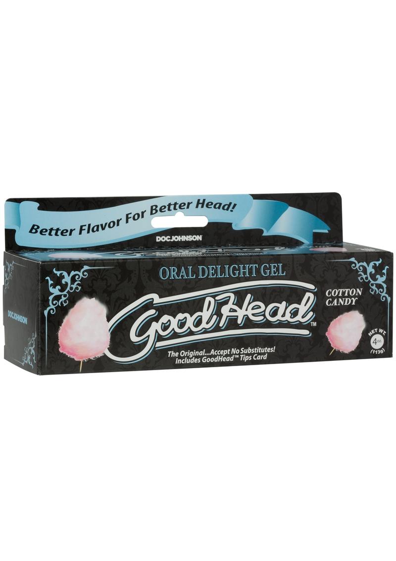 GoodHead Oral Delight Gel Cotton Candy 4 Ounce