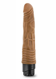 Dr. Skin Cock Vibe 2 Realistic Vibrator Splashproof Mocha 9 Inch