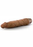 Dr. Skin Cock Vibe 1 Realistic Vibrator Splashproof Mocha 9 Inch