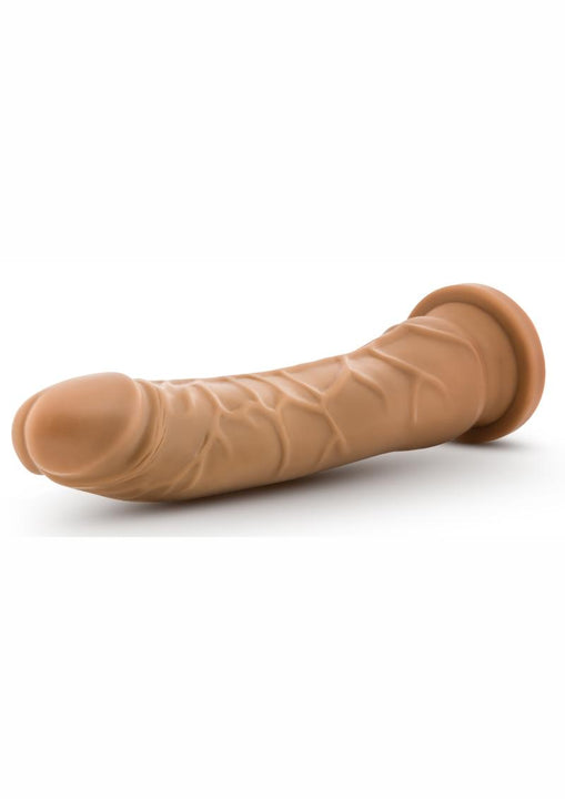 Consolador realista básico Dr Skin color moca de 8,5 pulgadas