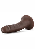 Pene realista Dr. Skin con ventosa de chocolate de 5,5 pulgadas