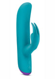 Vibrador de conejo de silicona recargable por USB magnético Aria Amplify, resistente al agua, 7,25 pulgadas