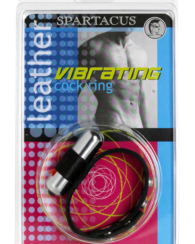 Anillo vibrador de cuero en forma de C - Original