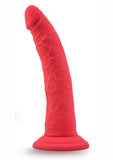 Ruse Jimmy Cerise Red Non Vibrating Dildo Silicone Suction Cup