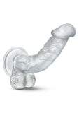 B Yours Sweet N Hard 07 Realistic Dong With Balls Clear 8 Inch