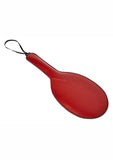 Pala de ping pong color azafrán roja
