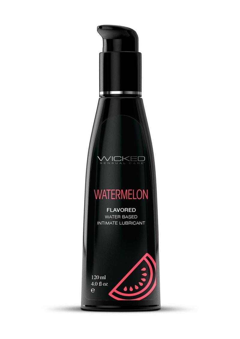 Lubricante a base de agua Wicked Aqua Watermelon de 4 oz