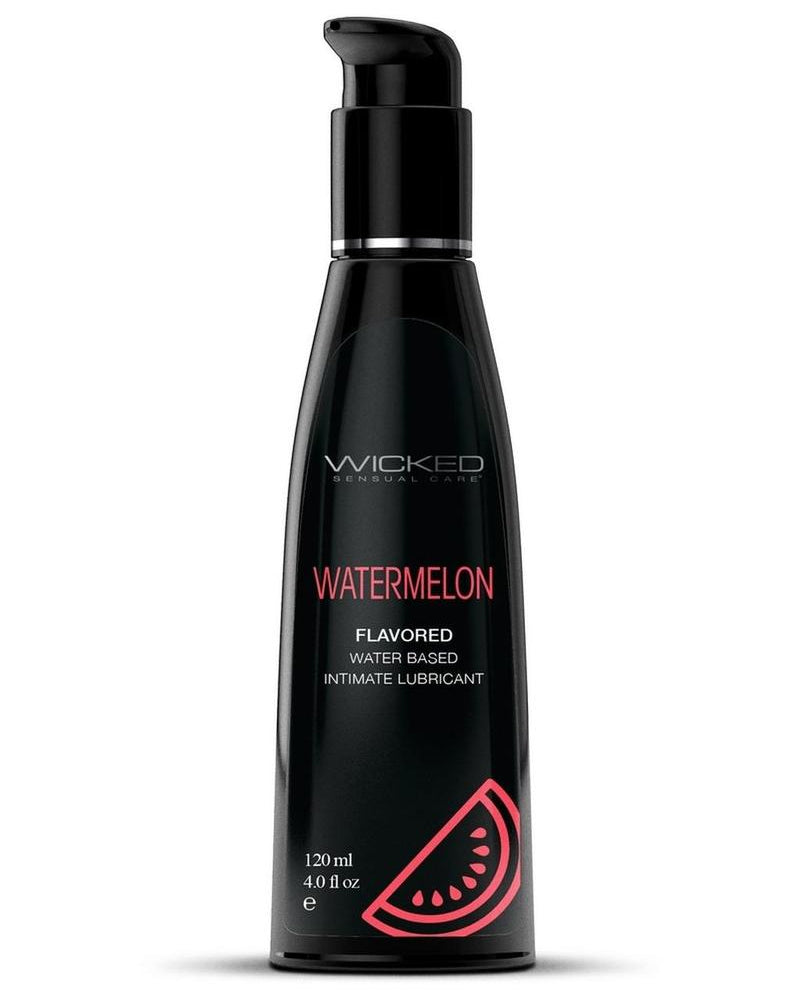 Wicked Aqua Watermelon Lube 4oz Water Based