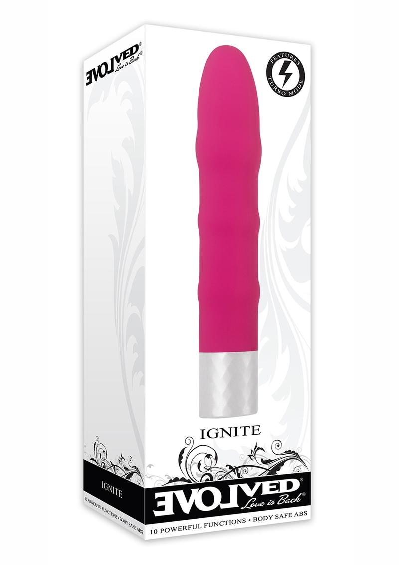 Ignight Abs Turbo Multispeed Vibrator Pink