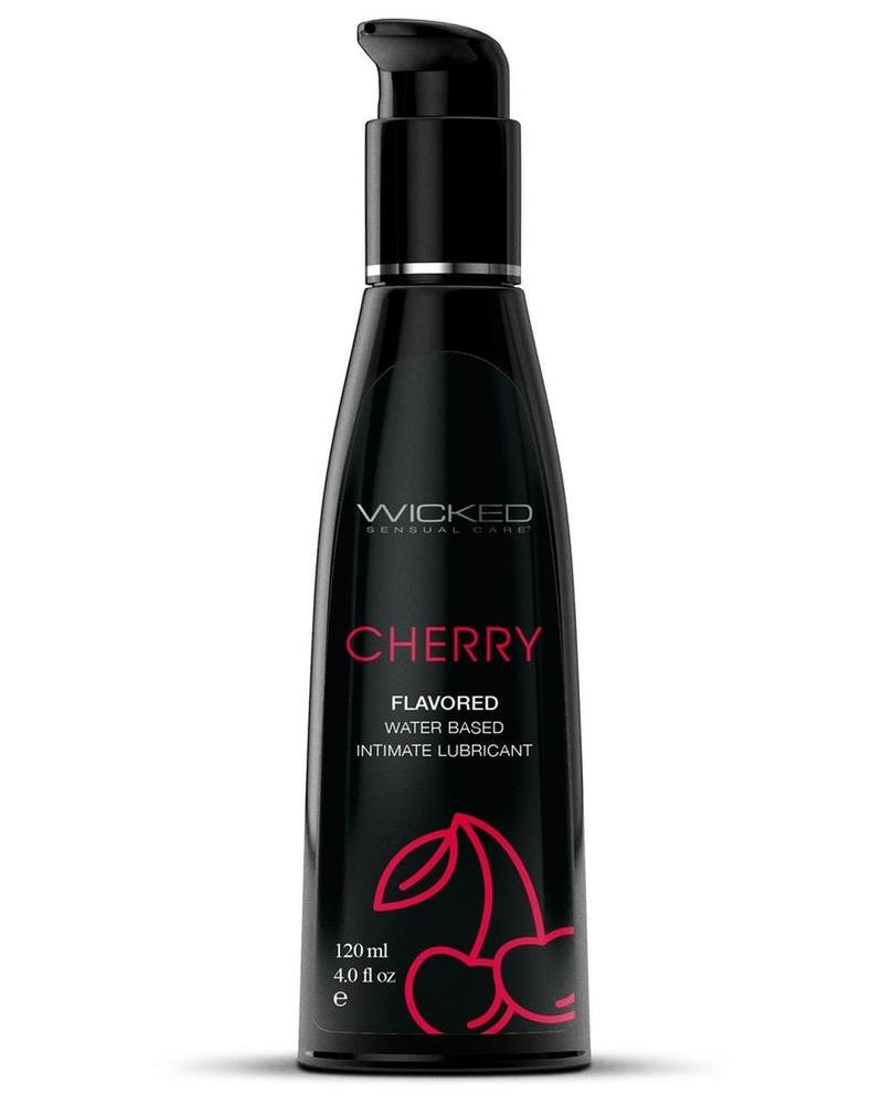 Wicked Aqua Cherry Lube 4oz Water Based