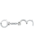 Nickel Coated Handcuffs - Sngl Lock