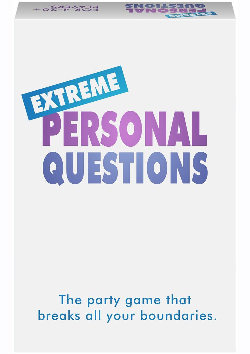 Juego de preguntas personales extremas para fiestas