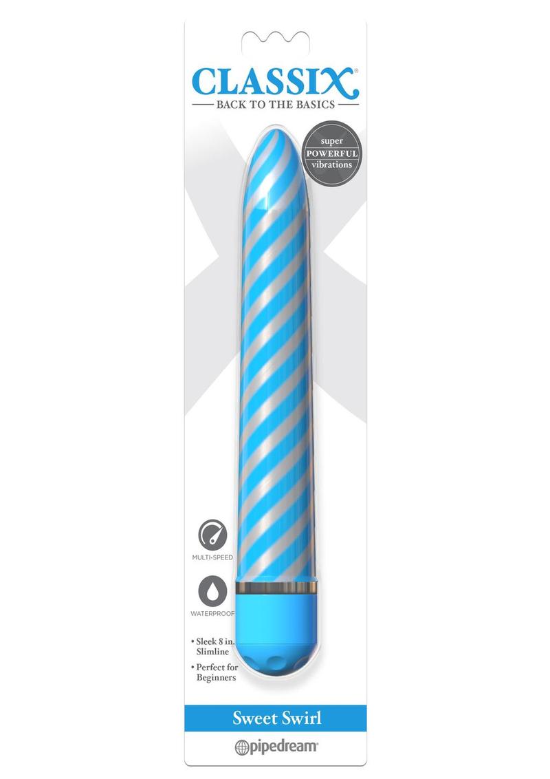 Sweet Swirl Vibrator Blue