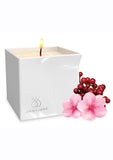 JimmyJane Afterglow Natural Massage Oil Candle Berry Blossom 4.5 Ounces